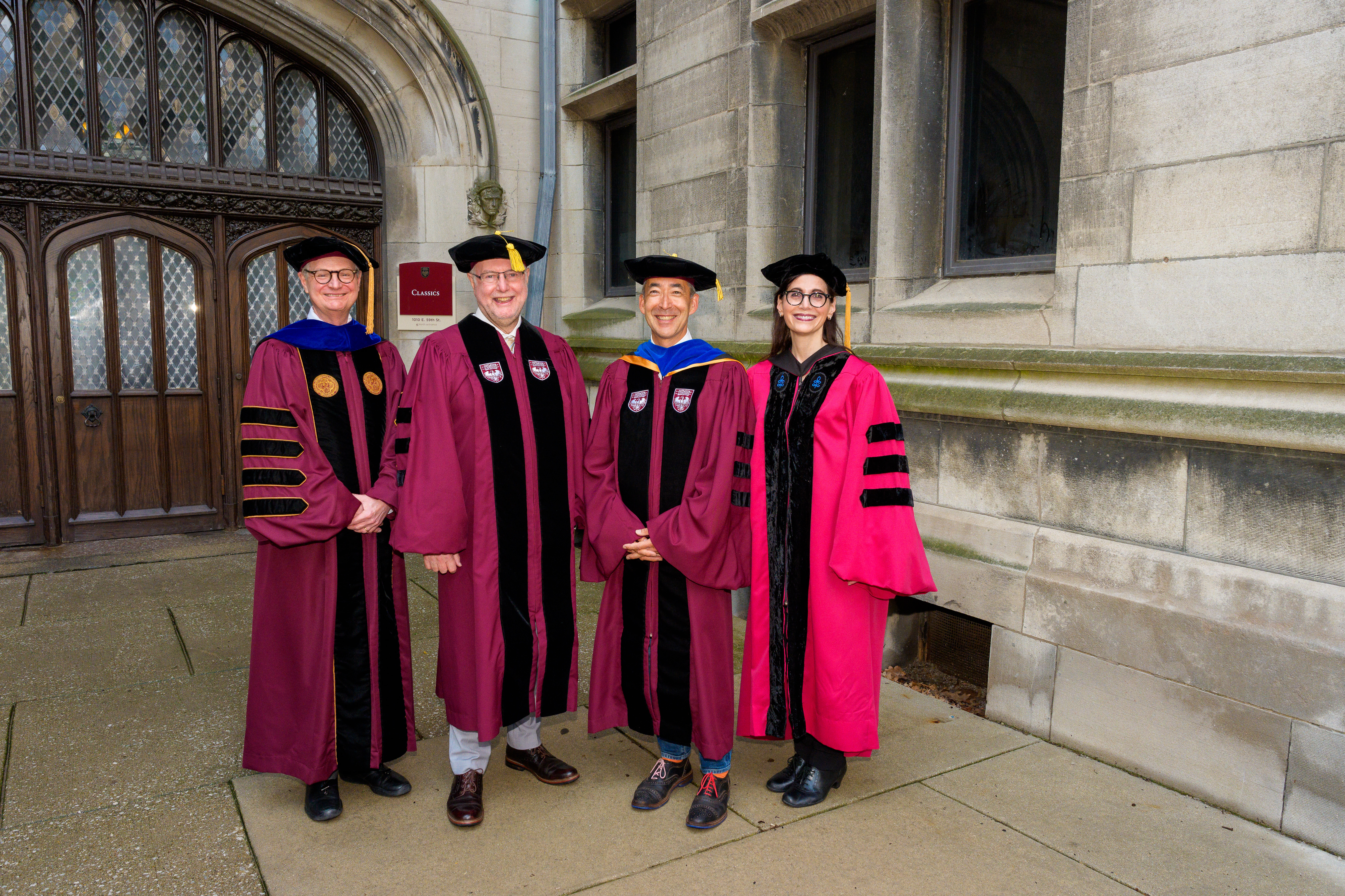 ISAW Director Greg Woolf Receives Honorary Degree from the University of Chicago