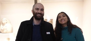 ISAW PhD Candidates Lylaah Bhalerao and Braden Cordivari Receive AIA Public Engagement Awards