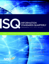 Heath, Elliott, Muccigrosso Published in Information Standards Quarterly 