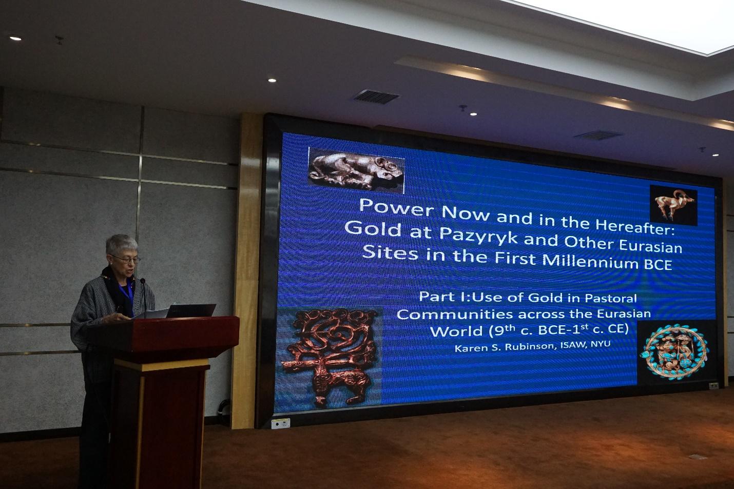 Karen Rubinson (Research Associate, ISAW) participates in "Technology, Art and Archaeology – Contacts between East and West in Ancient Gold" conference in Xi’an, China 