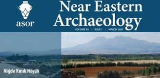 Kınık Höyük on the cover of the first issue of Near Eastern Archaeology 2020 