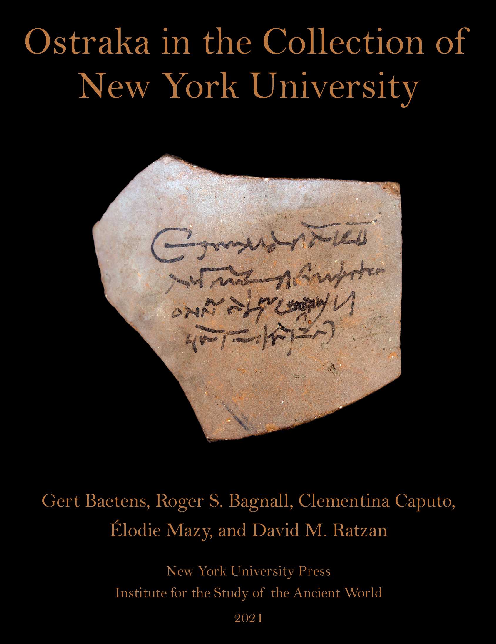 ISAW announces the publication of Ostraka in the Collection of New York University