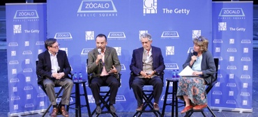 Roger Bagnall Participates in an “Open Art” Event Panel at the Getty Villa