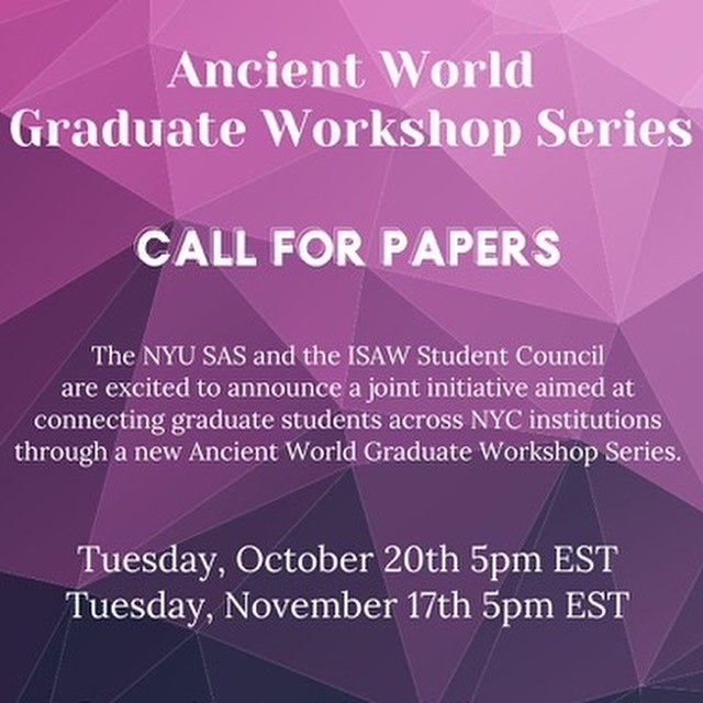 Calling all graduate students: Join us for AWGWS!