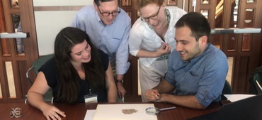 Soto Marin and Tsolakis Participate in the Summer Institute in Papyrology at Washington University