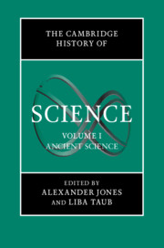 Cambridge History of Science Volume 1 Cover