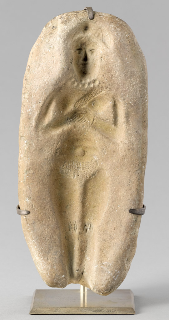 Mold for a female figurine