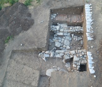 Architecture exposed at Gird-i Rostam, as of the end of the 2019 season 