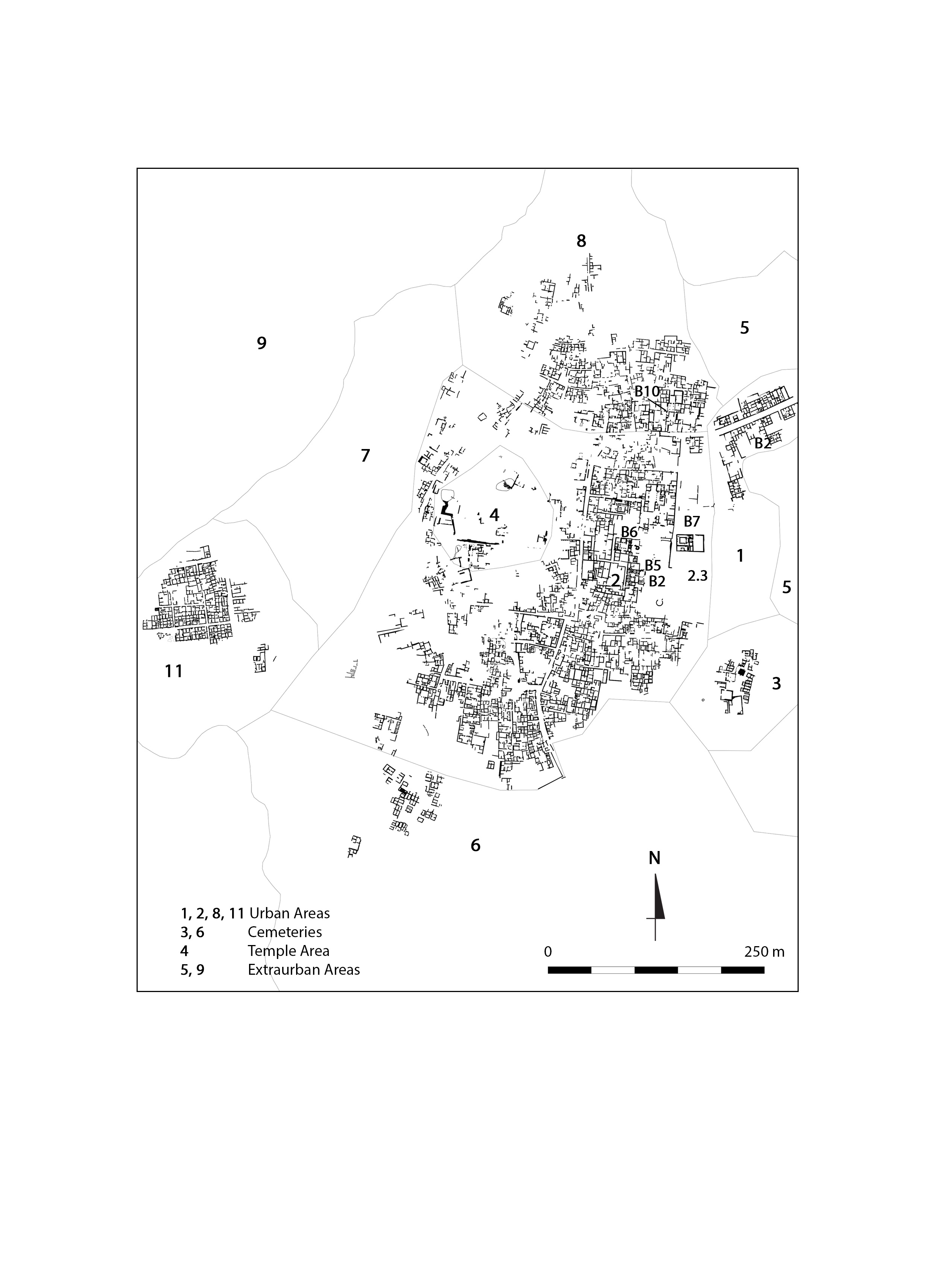 Amheida general site plan (2023)
