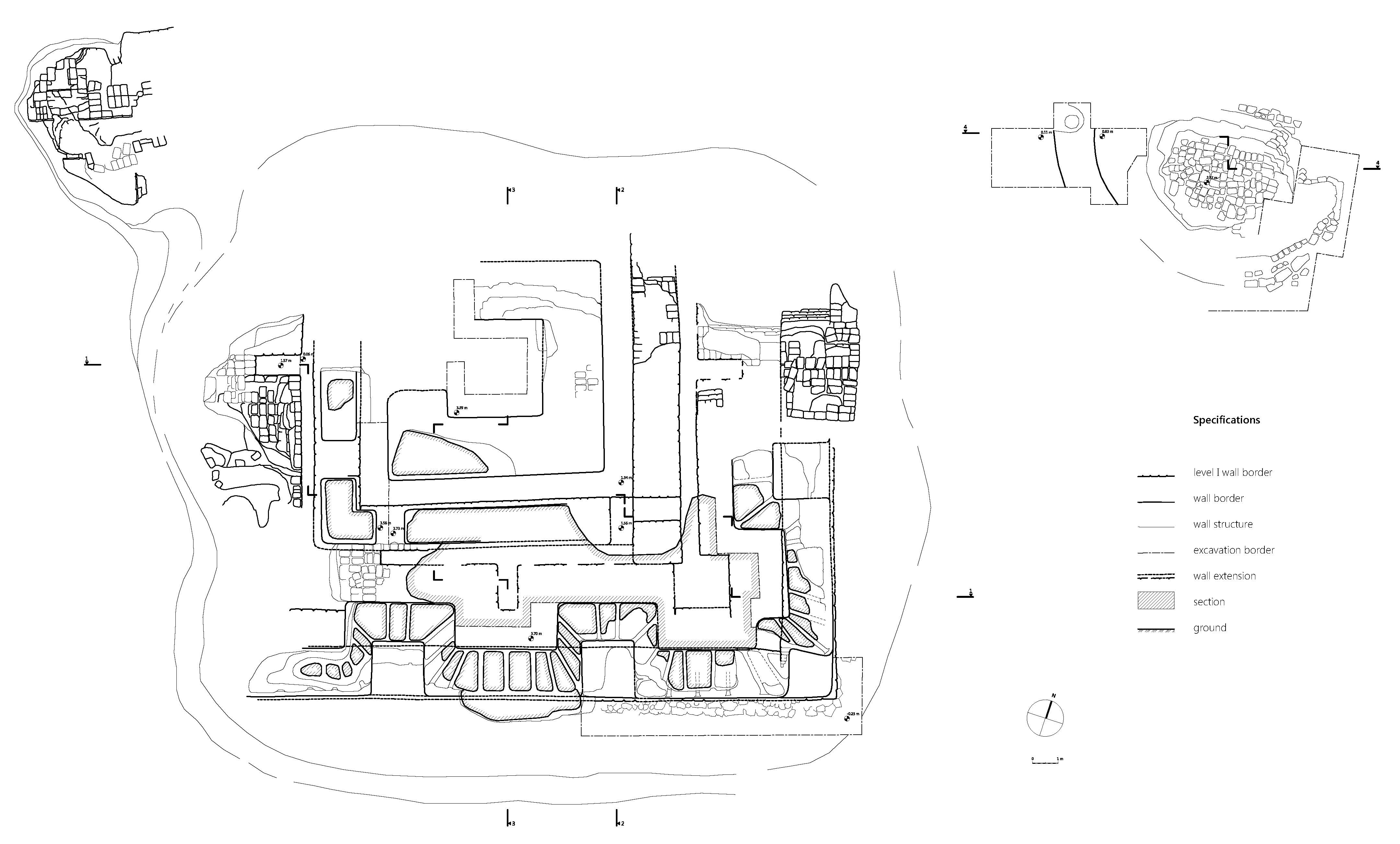 Fig. 3. Plan (as by the end of the 2013 season)