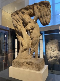 Fig. 58a: British Museum Sanchi yakshi