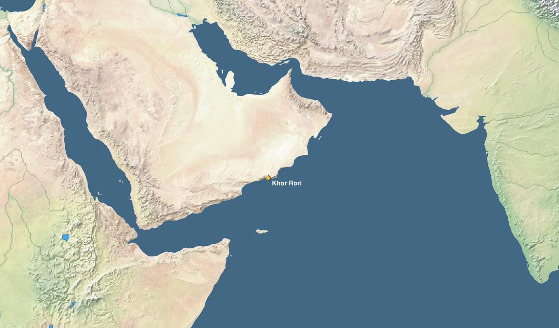 Fig. 24: Map of Khor Rori