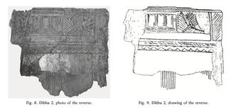 Fig. 28a: Comb from Dibba (back pattern)