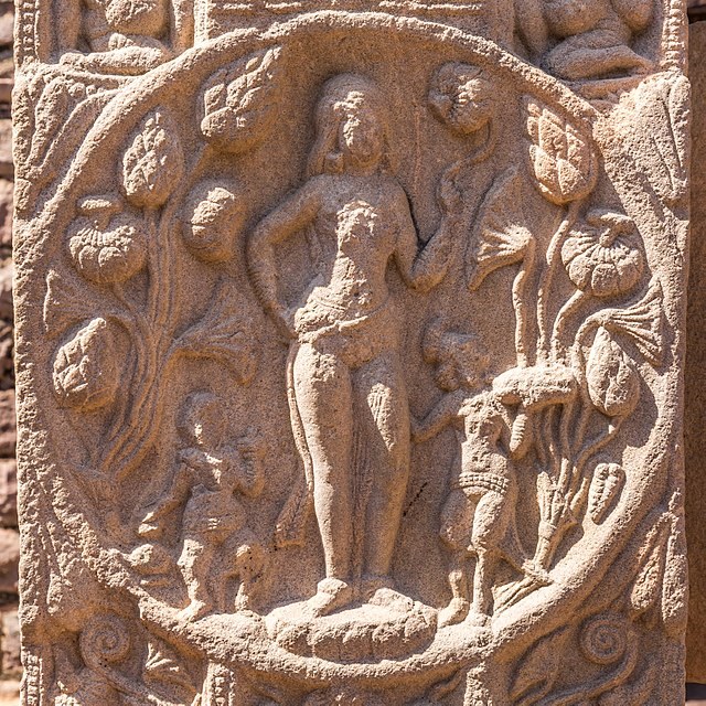 Lakshmi with Lotuses