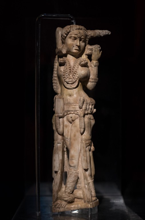 Indian ivory figure from Pompeii