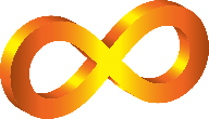 Shanati's infinity sign logo